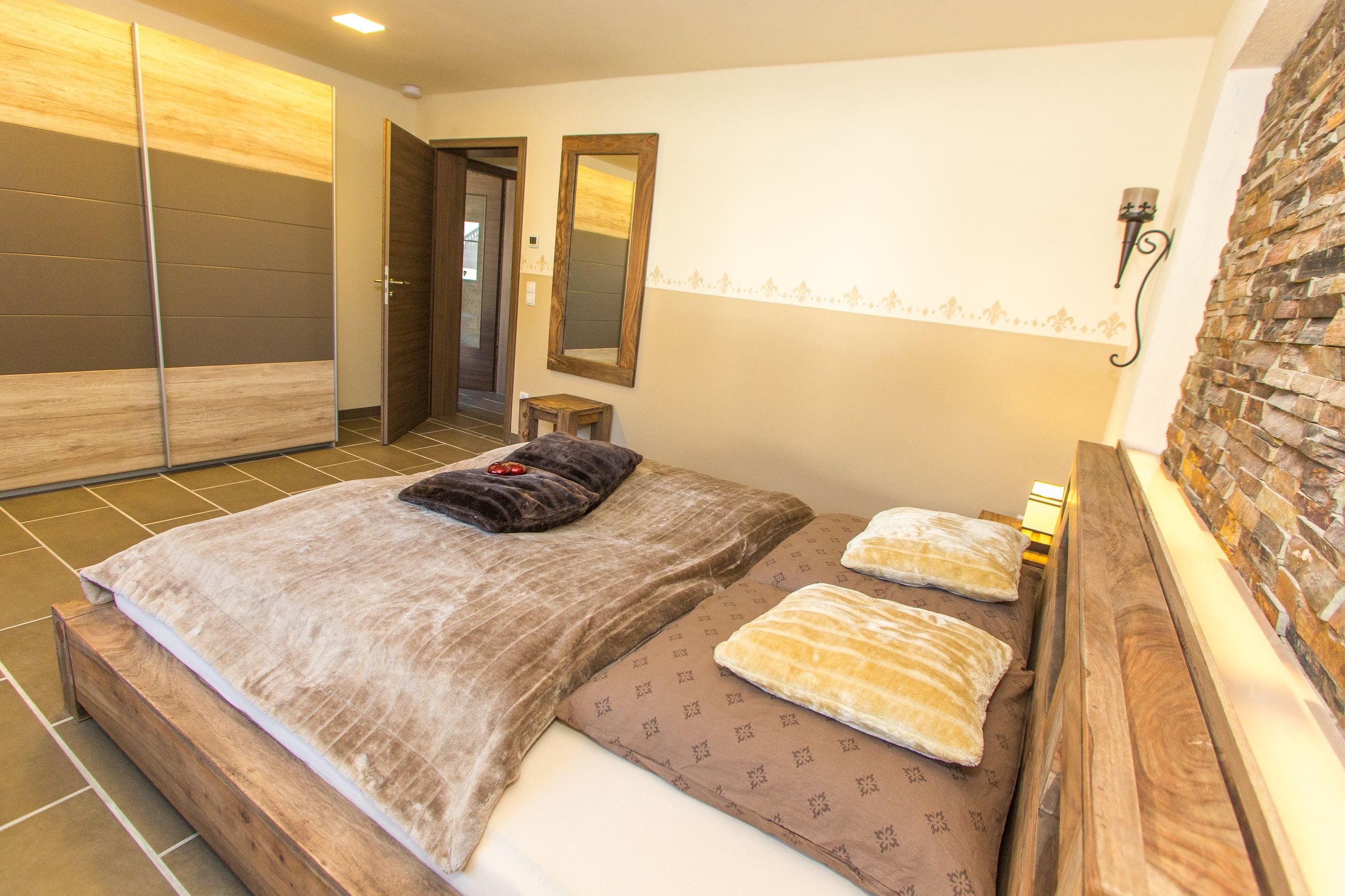 Schlafzimmer "kolonial"